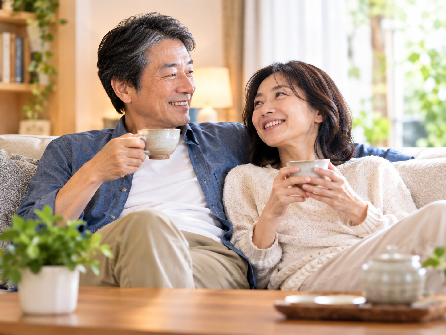 パートナーと過ごすリラックスタイム
