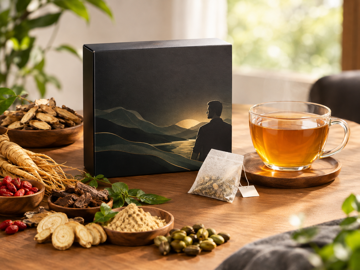 MEN'S DAILY TEA 商品パッケージ
